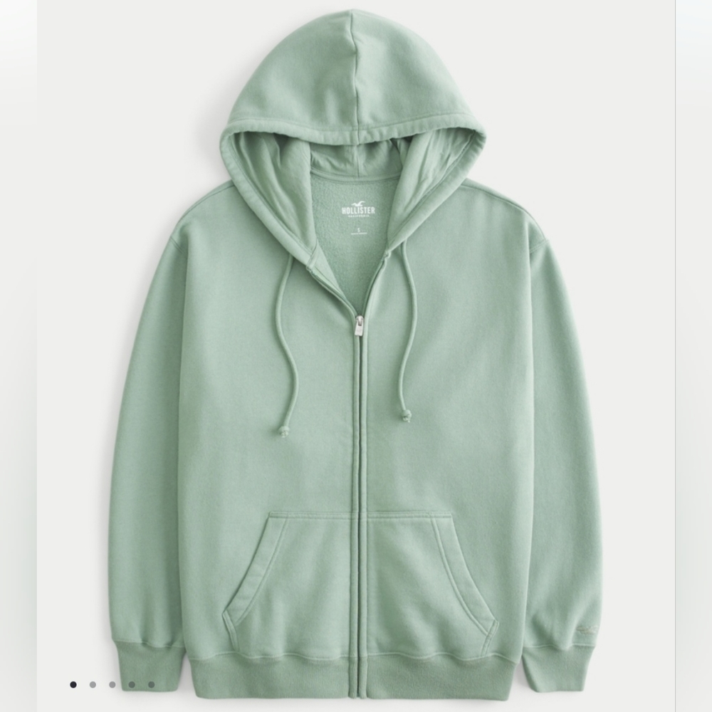 Hollister ~ Oversized Zip-up Hoodie